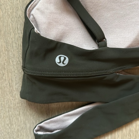 EUC still now bra dark olive size 6 lululemon - Picture 4 of 6